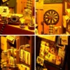 DIY Book Nook: Great Detective Diary Wooden Shelf Insert Bookend Gift - Image 6