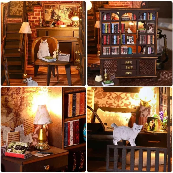 DIY Book Nook Puzzle Set - Image 5