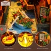 DIY Book Nook Miniature Kit: Create Your Own Bookshelf Wonderland - Image 8